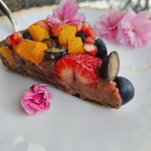 Schokoladen-Beeren-Tarte