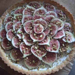 Feigen-Tarte mit Mürbeteig-Boden