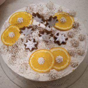 Zimtstern-Torte